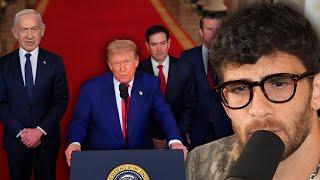 Netanyahu and Trump Adress Americans after US Iran Attack | HasanAbi reacts