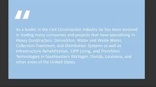 Angelo D’Alessandro - Provides Consultation in Business Operations
