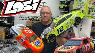 How to paint a NEW LOSI 1/12 NASCAR Body .