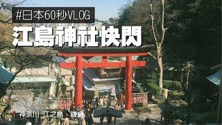 《日本60秒VLOG》江之島｜快閃江島神社、鎌倉