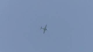 A bit faint sounding Rockwell 114A Commander cruising at 8500 ft overhead!