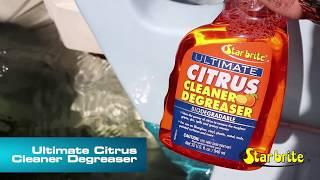 Degreaser Cleaner with Star Brite Ultimate Citrus Cleaner and Degreaser