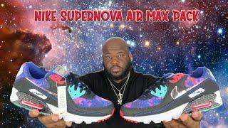 SUPERNOVA 2020 PACK  AIR MAX GALAXY 90s IN HAND REVIEW