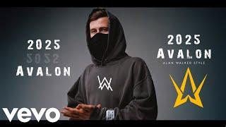 Alan Walker Style - Avalon (Official Lyric Video)