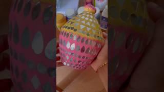 Diy clay pot decoration ideas,piggy bank,school competition,holiday homework craft,gullak decoration