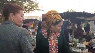 ► Nice Walkaround on the Bazar of Mary / Turkmenistan