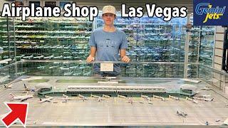 WORLD'S LARGEST Model Airplane Collection - Airplane Shop, Las Vegas