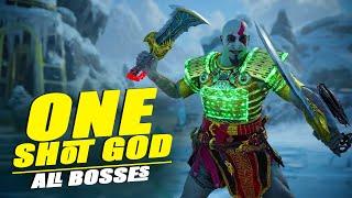 One Shot God   All Bosses | NG+25 | God Of War Ragnarok