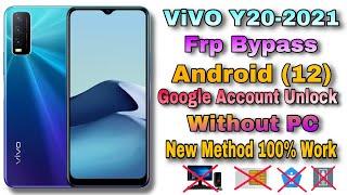 Vivo Y20-2021 Frp Bypass Android 12 Google Account Unlock Without PC New Method 100% Work //