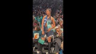 Angel Reese Did This At WNBA Finals Game 5 (Custom Split Jersey)