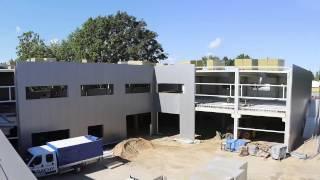 ZEMAT TECHNOLOGY GROUP - new production hall, 120 days time lapse