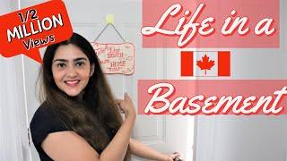 Life In A Basement | Apartment Tour | Life in Canada 