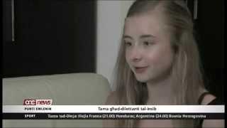 Kerry Ingram on ONE News in Malta, 15 June 2014