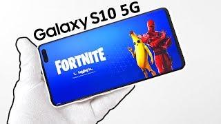 Samsung Galaxy S10 "5G Edition" Phone Unboxing - Big Fortnite Problem!