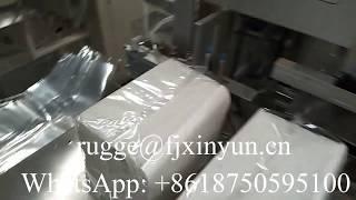 Hot selling semi automatic napkin tissue paper packing machine