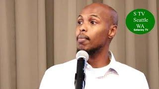 The first Somali Poet Laureate in North Americae: Ahmed Knowmadic