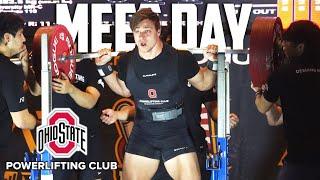 OSU POWERLIFTING MEET DAY | Collegiate Nationals 2022 | 1,686 lbs Total