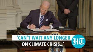 Biden targets drilling, fossil fuel subsidies with executive orders on climate change