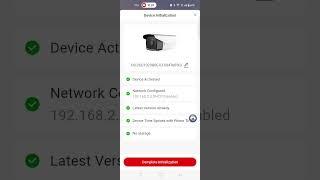 how to activate hikvision new ip camera