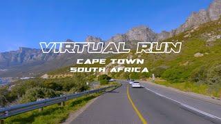 Virtual Run: Llandudno To Bakhoven Via Victoria Road, Cape Town | Treadmill Running Scenery