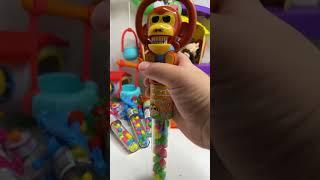 wancky monkey asmr candy #candy #shortsvideo