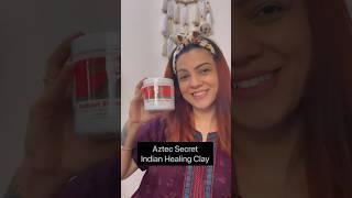 Trying Viral Aztec Clay Mask | Aztec Secret Indian Healing Clay Mask | Aztec Indian Healing Vinegar