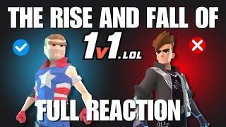 Reacting To The Rise And Downfall Of 1v1.lol And To The Best 1v1.lol Player