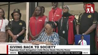 Supreme Court delegation visits Mama Ibado Charity Home