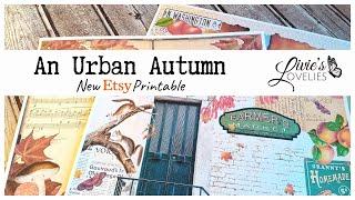 NEW JOURNAL KIT ON ETSY! | AN URBAN AUTUMN | PRINTABLE JOURNAL KITS