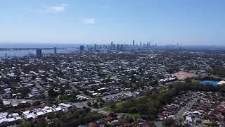 Cinematic Drone Flight Gold Coast