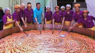 Have a sweet tooth? World's largest jalebi, made in Mumbai, weighs 18 kg