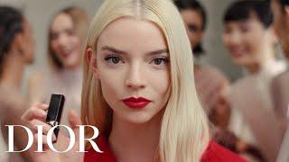 Rouge Dior, The New Couture Lipstick - Preparing her 'Coup de Trafalgar