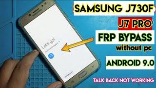 Samsung J7 pro (J730) Frp Bypass Without pc | All Samsung Frp bypass |Samsung J7 pro J730 frp unlock