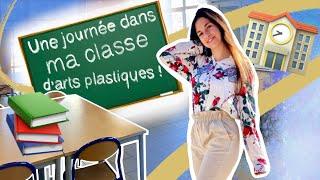  UNE JOURNEE DANS MA CLASSE D'ARTS PLASTIQUES ! ‍organisation, rituels, gestion de classe...