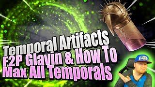 How to max Temporal Artifacts | Getting the Glavin F2P | Star Trek Fleet Command Guide