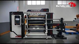 Kesheng Machinery KGF-M800 800m/min High-Speed Double Turret Slitting Machine!