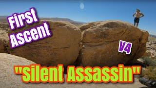 First Ascent: "Silent Assassin" - Mojave Desert, California