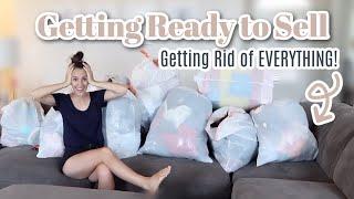 GETTING THE HOUSE READY TO SELL // WE ARE GETTING RID OF EVERYTHING // Declutter my entire house