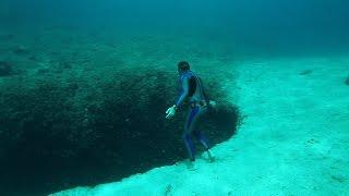 Never be Nery freediving in Vouliagmeni