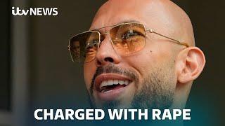 Influencers Andrew and Tristan Tate face criminal charges in the UK including rape | ITV News