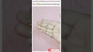 Make These Stunning DIY Kundan Earrings - Easy & Affordable #shortvideo