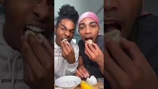 BALUT EGG REVIEW! Would y’all try this?  #couple #foodie