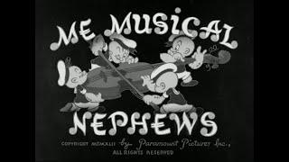 Popeye, "Me Musical Nephews", 1942  (HD, Restored, Denoised)