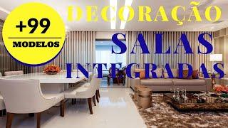 + 99 Modelos de Decoração de Sala de Estar e Jantar Conjugadas: Dicas e Ideias