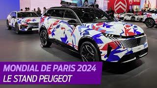 Mondial de l'auto 2024. Le stand Peugeot