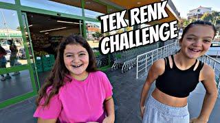 MASAL VE ÖYKÜ İLE MARKETTE TEK RENK CHALLENGE