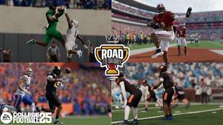 College Football 25 | Road To Glory | RB WR TE QB Stream