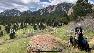 Chautauqua trail & Bluebell Mesa - Boulder Colorado ＃1