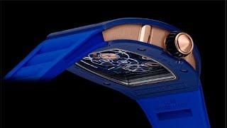 Richard Mille RM 17-02 Tourbillion Titanium Blue Watch 2024!