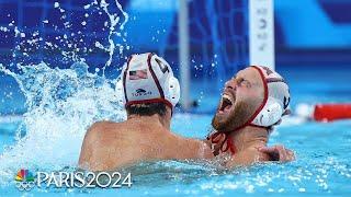 U.S. men's water polo gets past Australia in shootout to make semis | Paris Olympics | NBC Sports